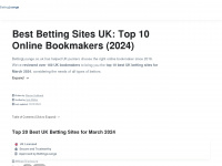 bettinglounge.co.uk Webseite Vorschau