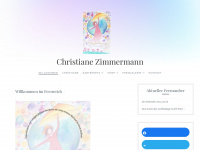 christianezimmermann.com Webseite Vorschau