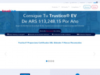 trustico.com.ar Webseite Vorschau