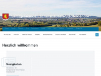 samtgemeindeverwaltung.de Webseite Vorschau