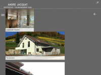 jacquat-architektur.ch Webseite Vorschau