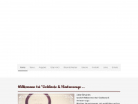 goldlockeundhimbeerrouge.ch Webseite Vorschau