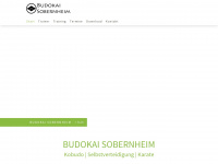 budokai-sobernheim.de Webseite Vorschau