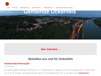 gemeinde-ockenfels.de Webseite Vorschau