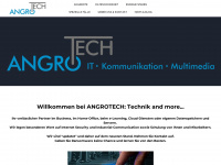 angrotech.ch Webseite Vorschau