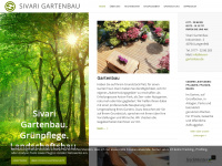 sivari-gartenbau.de Webseite Vorschau