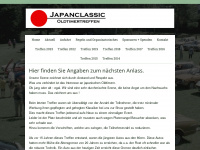 japanclassic.ch Webseite Vorschau