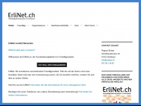 erlinet.ch Webseite Vorschau
