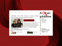 haarsträhne.ch Webseite Vorschau
