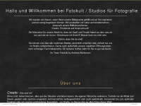 fotokult-beckum.com Webseite Vorschau