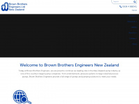 brownbros.co.nz Webseite Vorschau