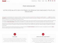 fedi-escalier.fr Webseite Vorschau