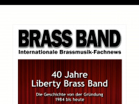 brassbandnews.info Webseite Vorschau
