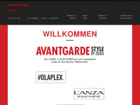 avantgardefriseur.de Webseite Vorschau