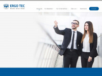 ergo-tec.net Webseite Vorschau