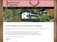 lengdorfer.at Webseite Vorschau