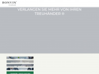 bonvin-fiduciaire.ch Webseite Vorschau