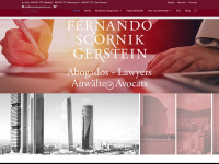 scornik-gerstein.com Webseite Vorschau