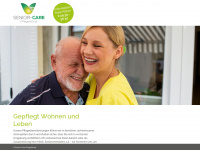 senior-care-pflegedienst.de Webseite Vorschau