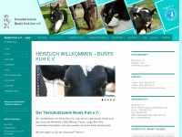 tierschutz-buntekuh.de Webseite Vorschau