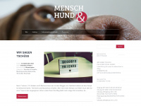mensch-hund-und.de Webseite Vorschau