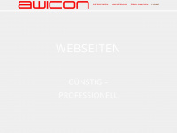 awicon.ch Webseite Vorschau
