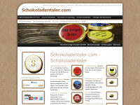 schokoladentaler.com Webseite Vorschau