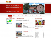 feuerwehr-annaberg-lungoetz.at Webseite Vorschau
