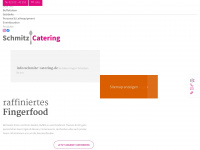schmitz-catering.de Webseite Vorschau