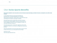 swiss-sports-benefits.ch Webseite Vorschau