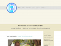 privatpraxis-entz.de Webseite Vorschau