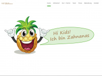 zahnanas.de Webseite Vorschau