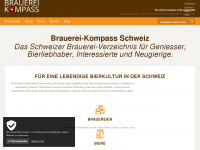 brauerei-kompass.ch Webseite Vorschau
