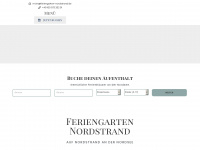 feriengarten-nordstrand.de Webseite Vorschau