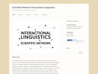 interactional-linguistics.org Webseite Vorschau