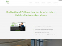 bpm-symposium.de Webseite Vorschau