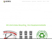 lindau-recycling.ch Webseite Vorschau