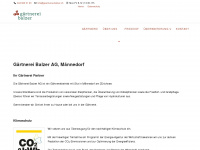 gaertnerei-balzer.ch Webseite Vorschau