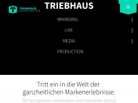 triebhaus.ch Webseite Vorschau