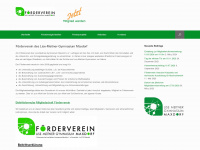 förderverein-lmg8.de Webseite Vorschau