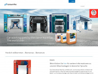 washtec.ch Webseite Vorschau