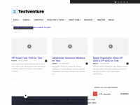 testventure.de Webseite Vorschau