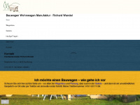 bauwagen-wohnwagen-manufaktur.de Webseite Vorschau