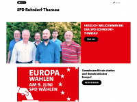spd-rohrdorf-thansau.de Webseite Vorschau