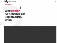 nekosys.ch Webseite Vorschau