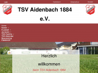 tsvaidenbach1884.de Webseite Vorschau