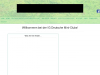 ig-deutsche-miniclubs.de Webseite Vorschau
