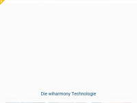 wiharmony.com Webseite Vorschau