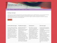uebersetzungenhinzmann.wordpress.com Webseite Vorschau