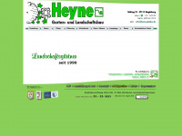 heyne-galabau.de Webseite Vorschau